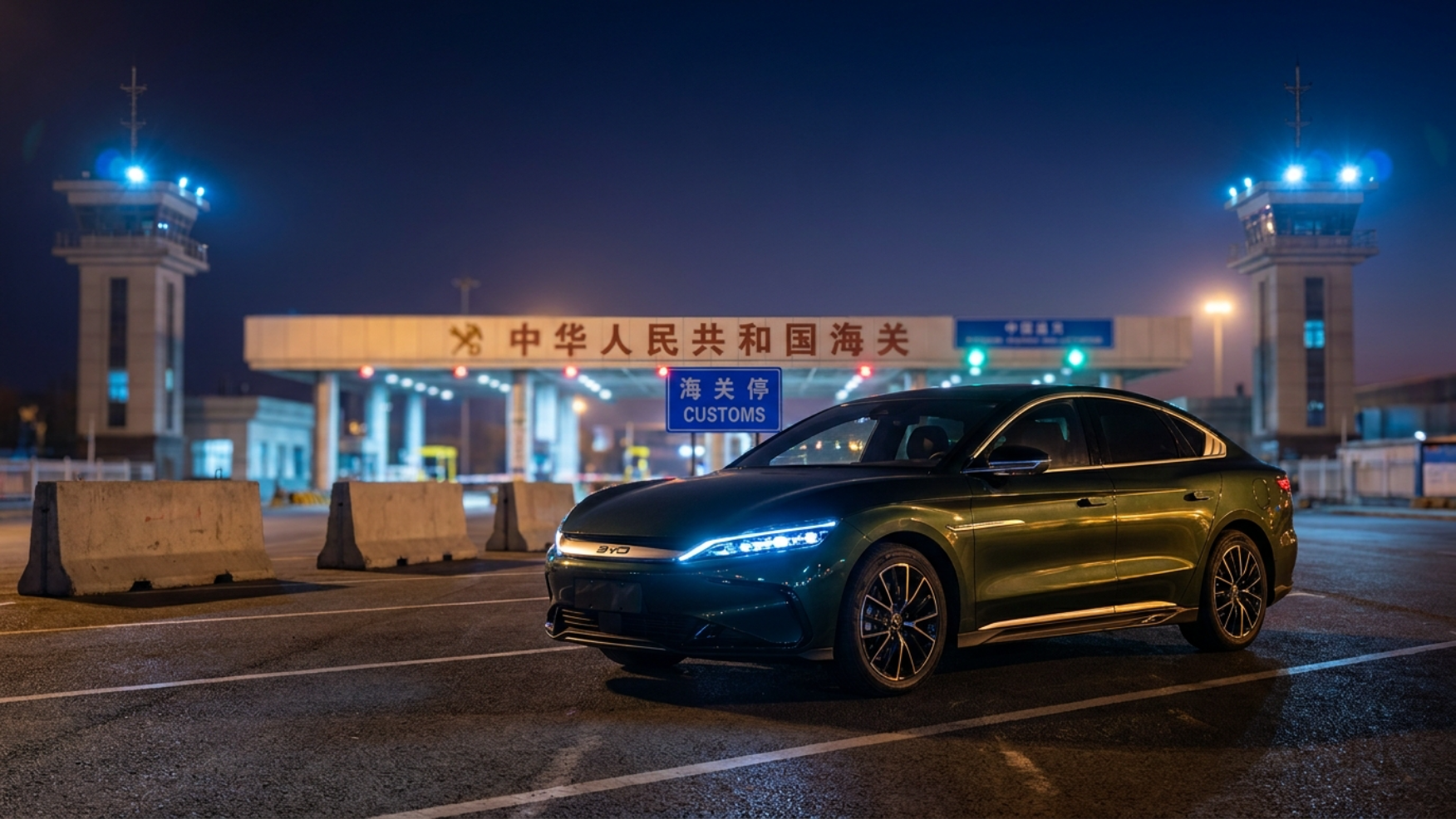 Byd Han Customs Border