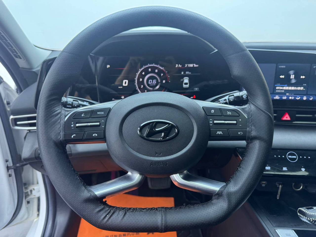 Hyundai Elantra 2021 из Китая, наш лот (4/6)