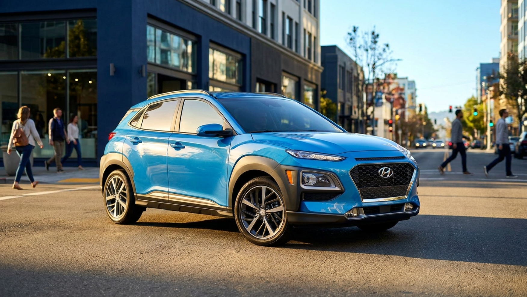 Hyundai Kona — компакт-кроссовер с атмосферным мотором 2.0
