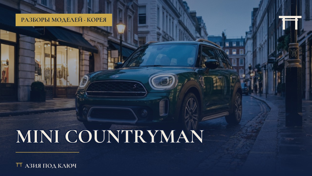 Mini Countryman из Кореи: болячки и цена