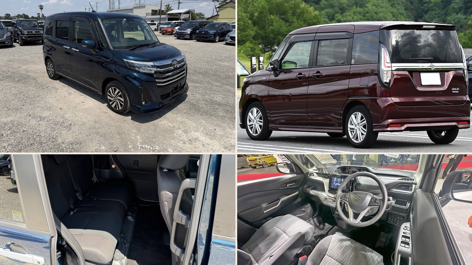 Toyota Roomy или Suzuki Solio 2026: что выбрать