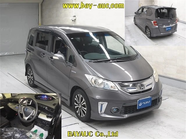 Honda Freed Hybrid GP3 2014, лот, спереди