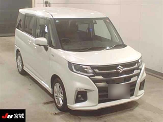 Suzuki Solio Hybrid MZ 4WD 2025, наш лот, спереди 3/4