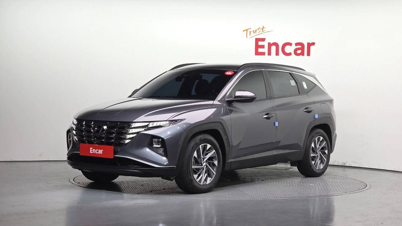 Hyundai Tucson NX4 2022, вид сбоку, лот из Кореи (2/6)