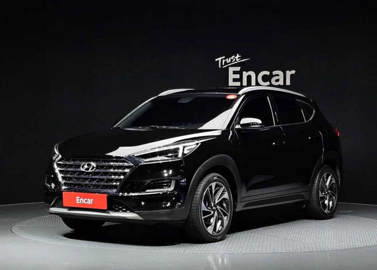 Hyundai Tucson TL 2020, вид сбоку, лот из Кореи (2/6)