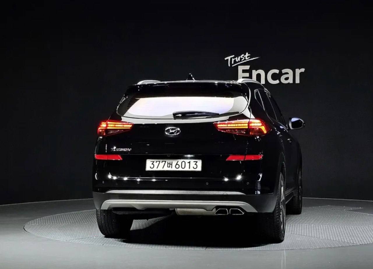 Hyundai Tucson TL 2020, задняя часть, лот из Кореи (3/6)