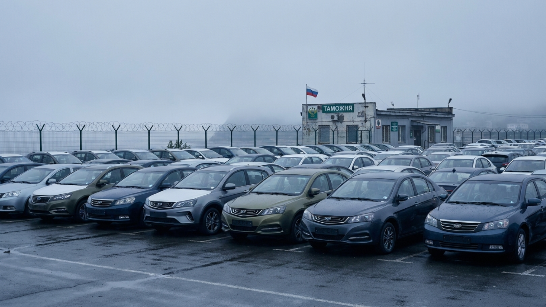 Vladivostok Customs Parking