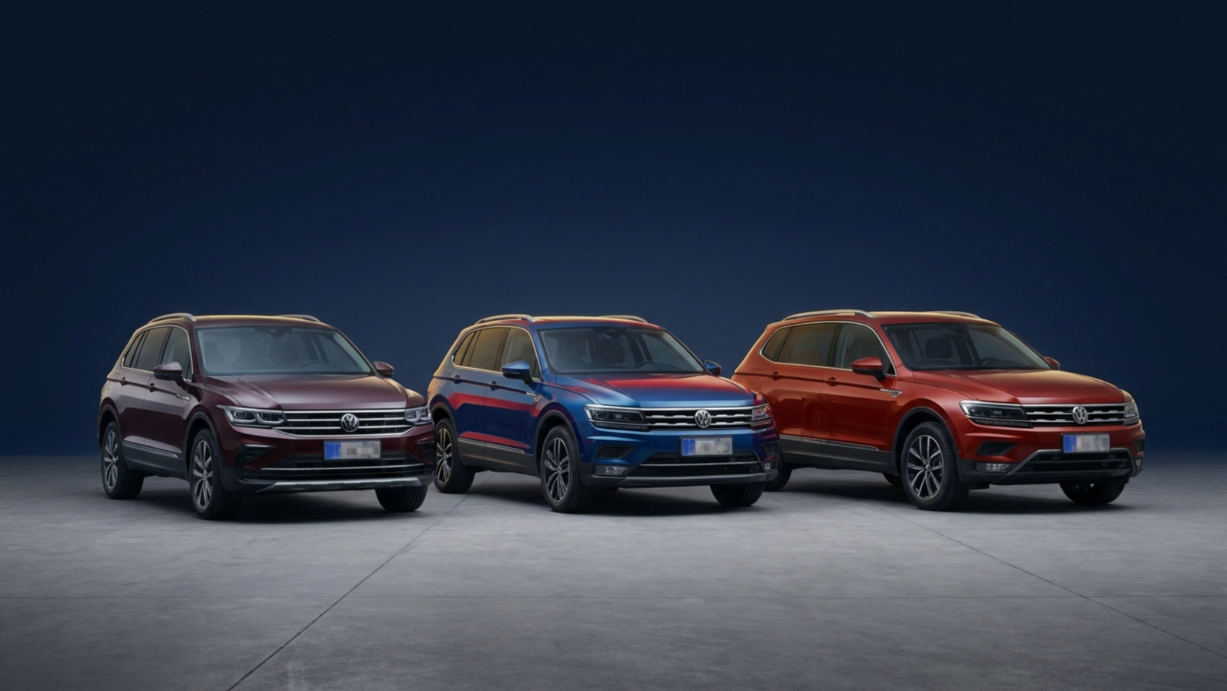 Три Volkswagen Tiguan из Японии, Кореи и Китая рядом — сравнение одной модели из трёх стран