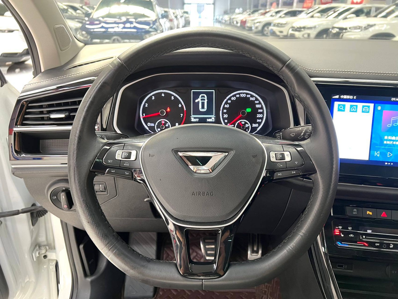 Jetta VS7 2021, наш лот, руль и приборы