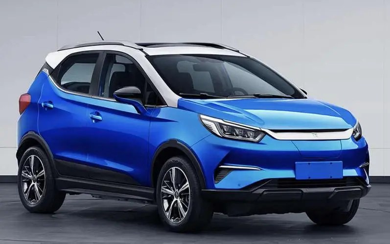 BYD Yuan Pro 2023 из Китая, реальное фото, дизайн DragonFace