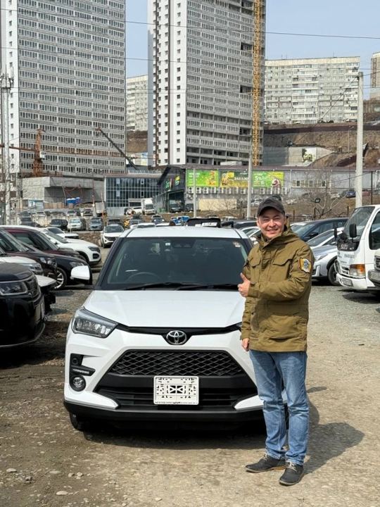 Николай Пивоваров и его Toyota Raize из Японии